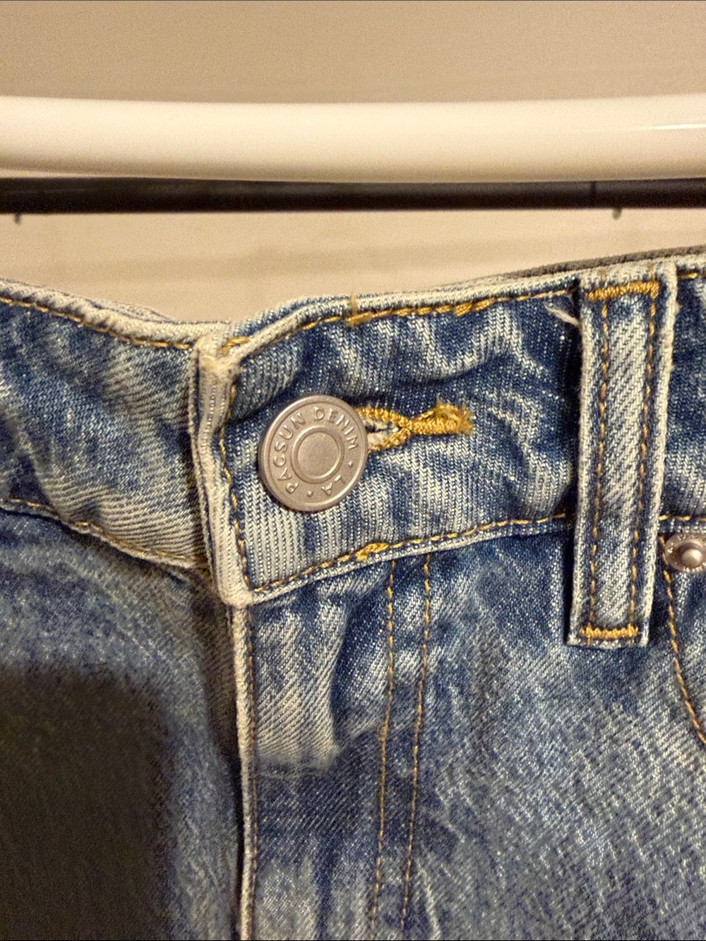 PacSun Light Blue Denim Mini Skirt - Picture 3 of 6